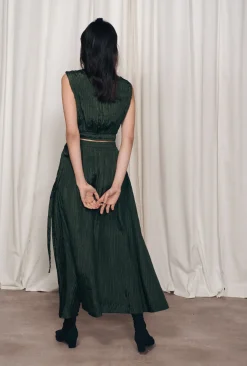 CRINKLE SKIRT CEDAR