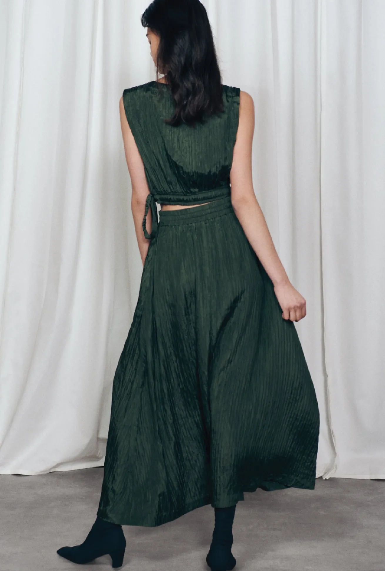 CRINKLE SKIRT CEDAR