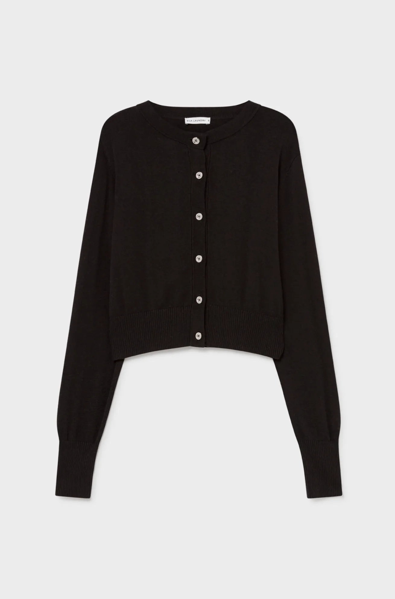 CROPPED CARDIGAN BLACK