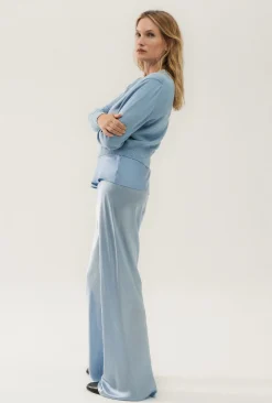 CROPPED CARDIGAN SKY