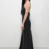 DECO ROULEAU DRESS BLACK