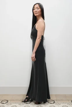DECO ROULEAU DRESS BLACK