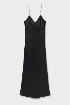 DECO ROULEAU DRESS BLACK