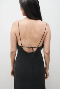 DECO ROULEAU DRESS BLACK
