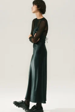 DECO ROULEAU DRESS BLACK