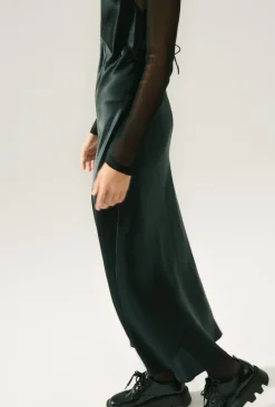 DECO ROULEAU DRESS BLACK