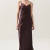 DECO ROULEAU DRESS CACAO