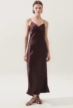 DECO ROULEAU DRESS CACAO