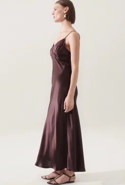 DECO ROULEAU DRESS CACAO