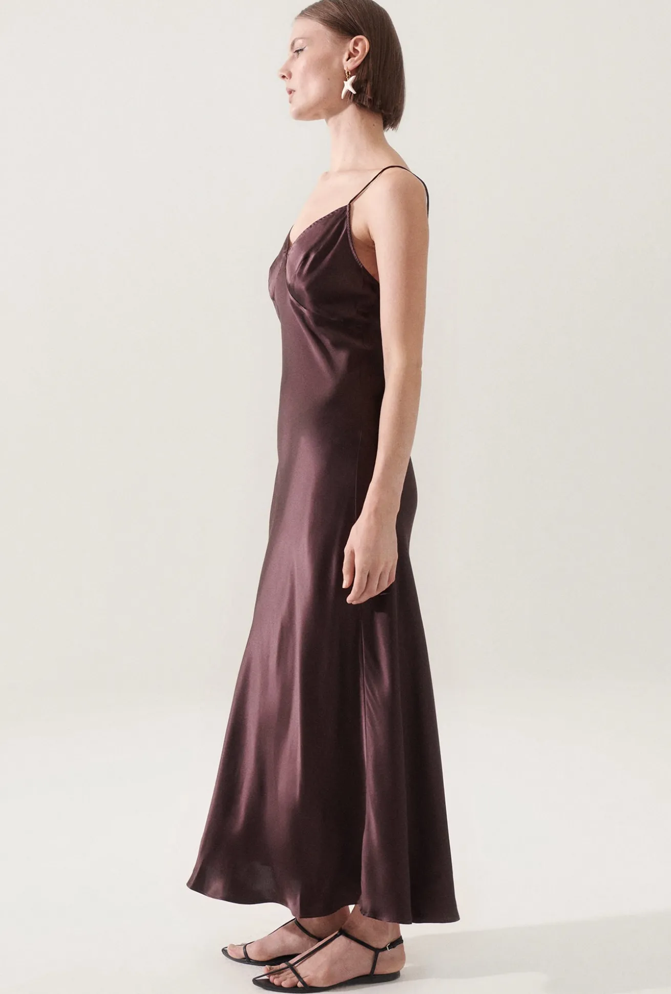 DECO ROULEAU DRESS CACAO