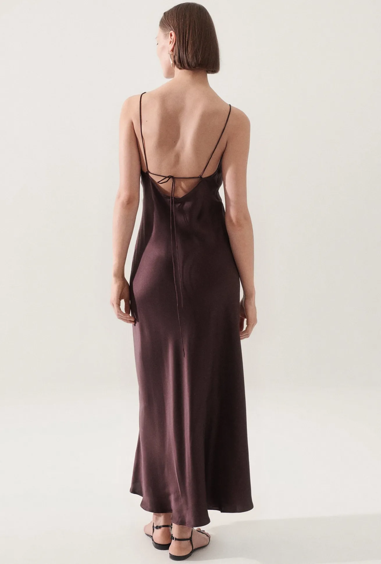 DECO ROULEAU DRESS CACAO