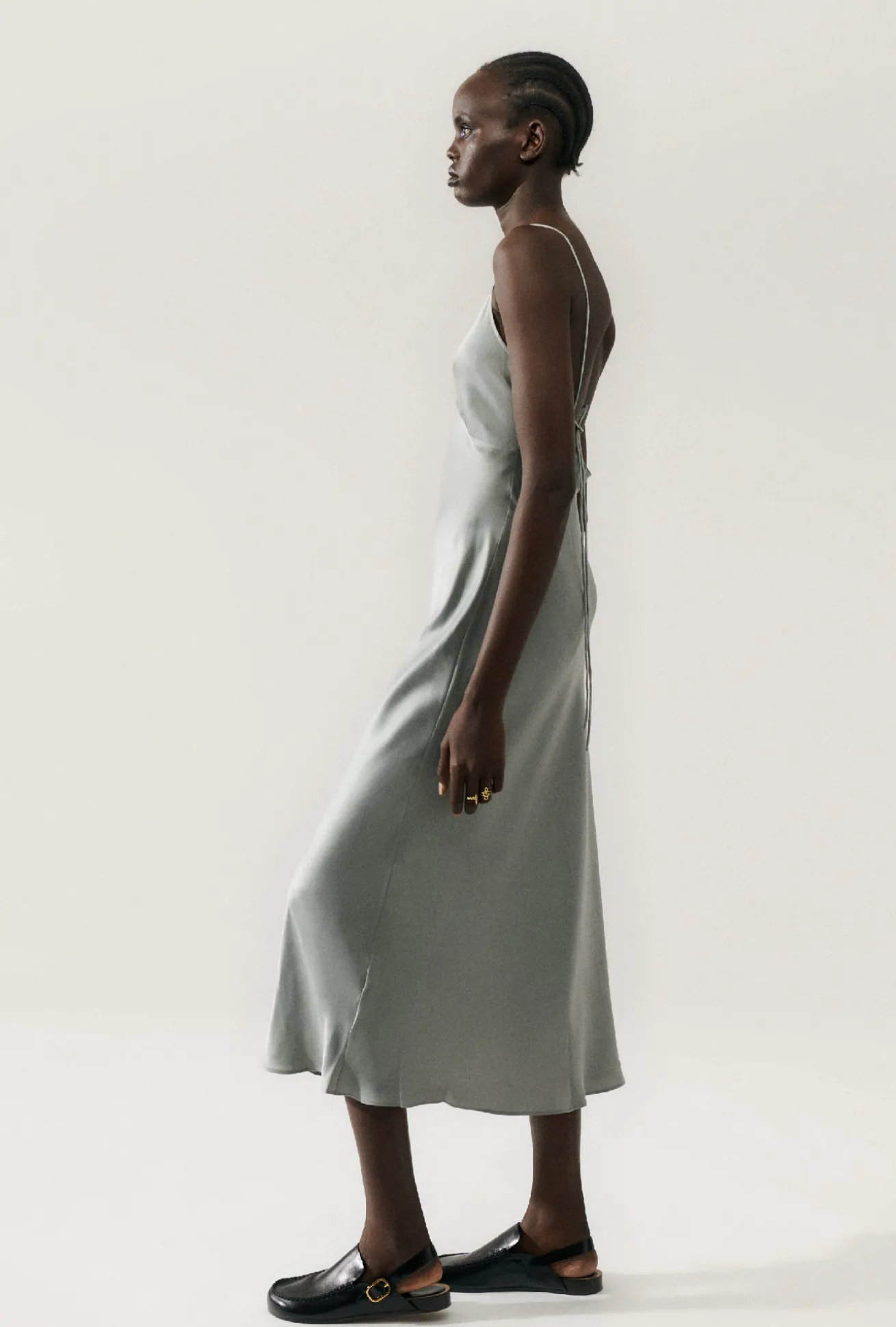 DECO ROULEAU DRESS MOON