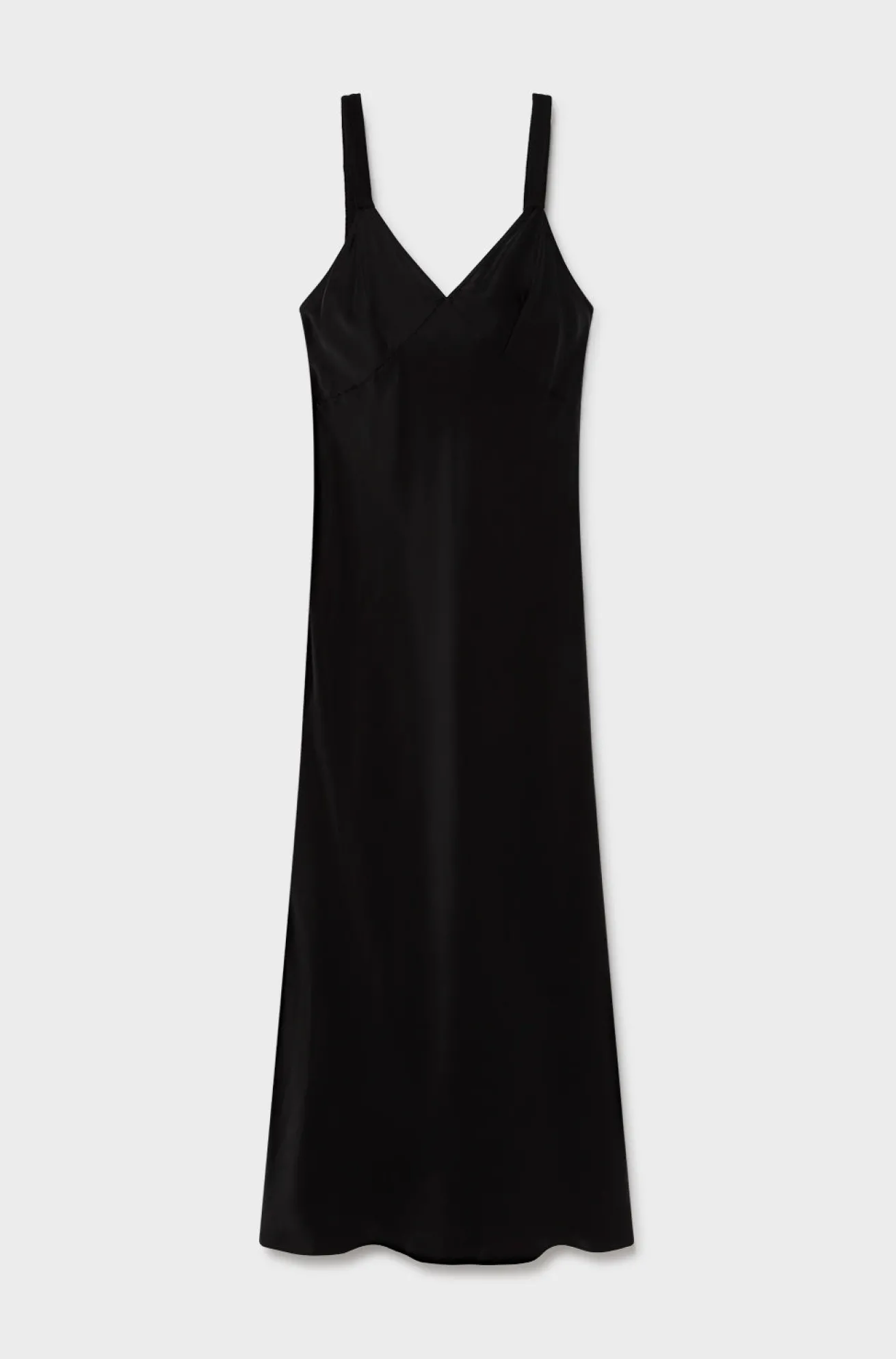 DECO RUCHED DRESS BLACK