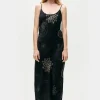 1996 DRESS FIBONACCI BLACK