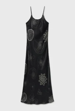 1996 DRESS FIBONACCI BLACK