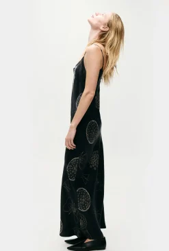 1996 DRESS FIBONACCI BLACK