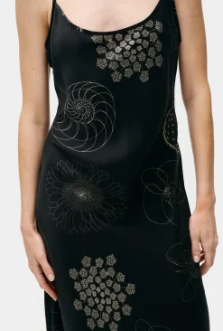 1996 DRESS FIBONACCI BLACK