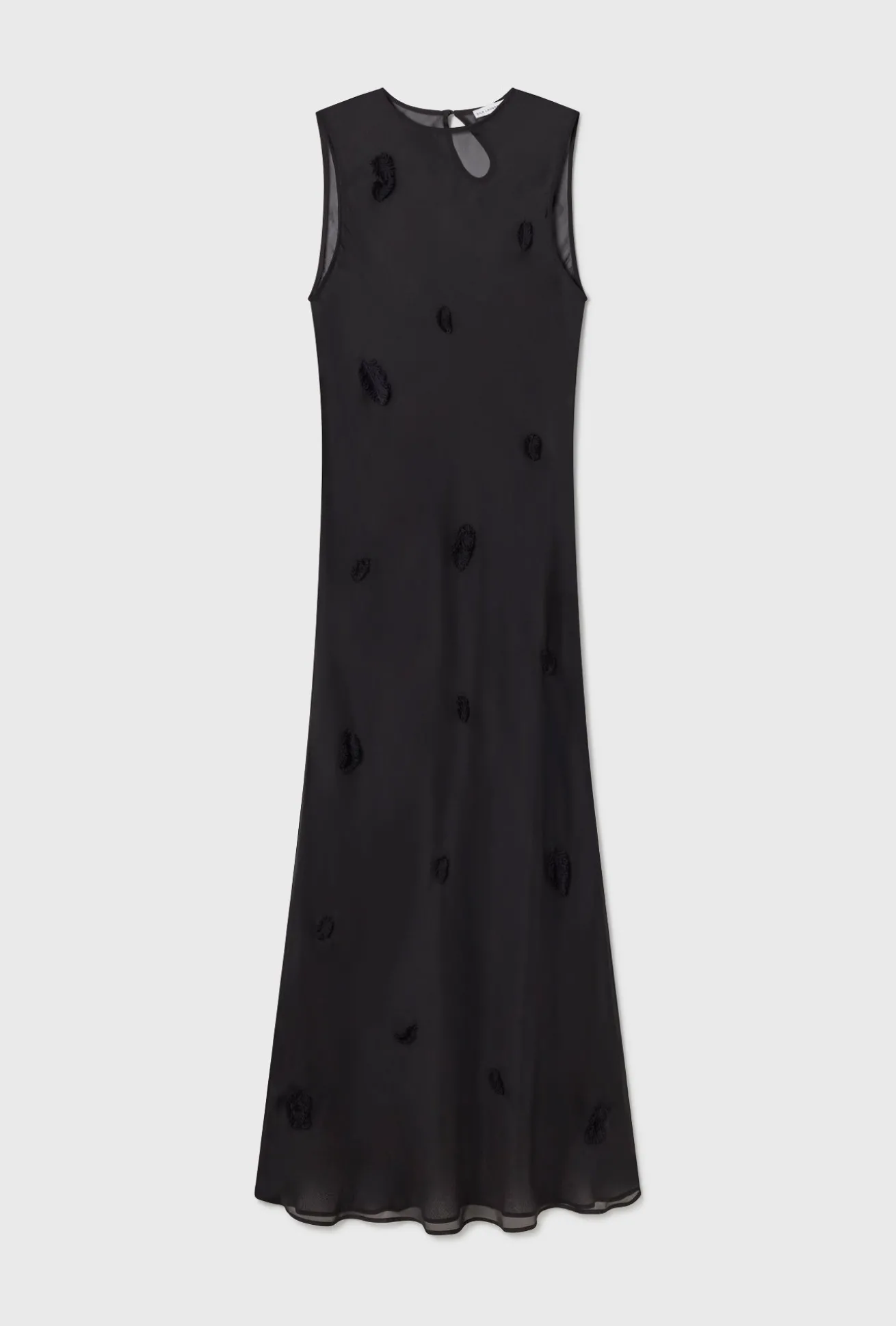 FEATHER DRESS BLACK