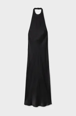 HALTER DRESS BLACK