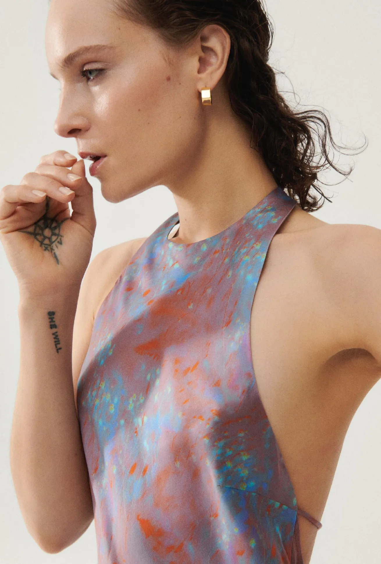 HALTER DRESS DAZED
