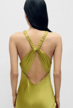HIGH LOW DRESS CACTUS
