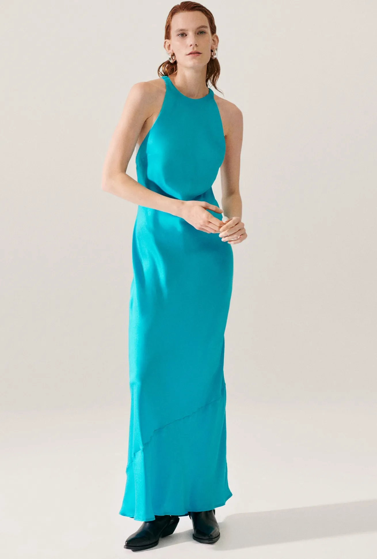 HIGH LOW DRESS OXYGEN