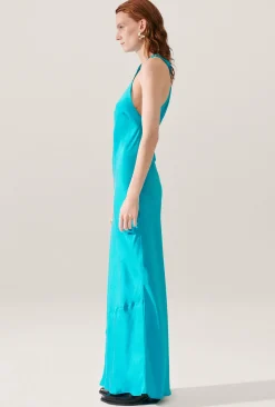 HIGH LOW DRESS OXYGEN
