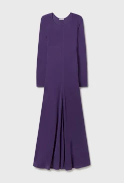 JERSEY MODAL CUTAWAY DRESS NIGHTSHADE