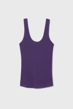 JERSEY MODAL SCOOP TANK NIGHTSHADE