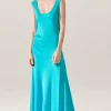 JERSEY SLEEVELESS DRESS OXYGEN