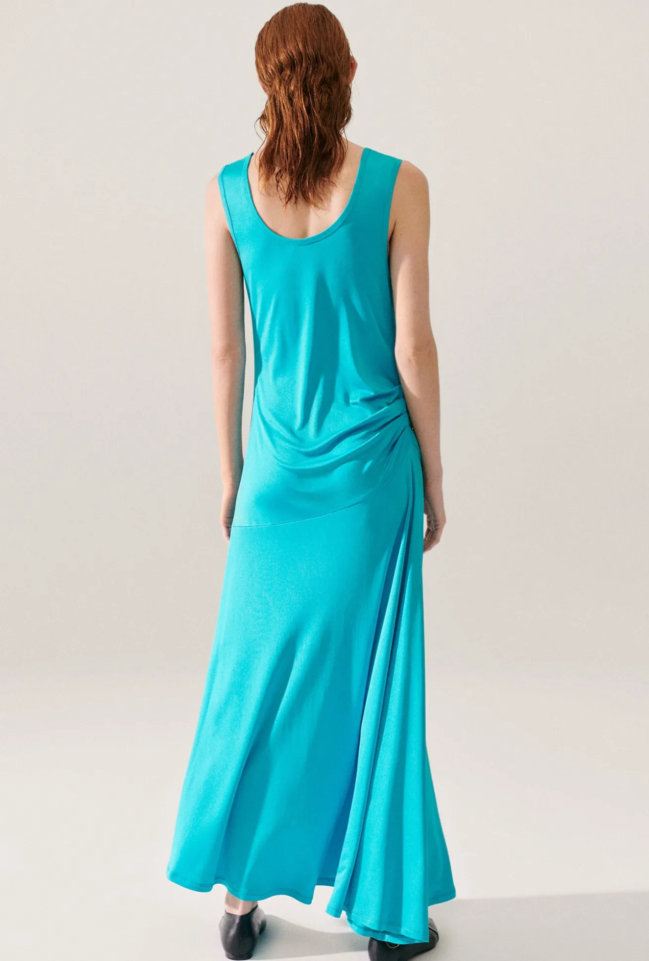 JERSEY SLEEVELESS DRESS OXYGEN