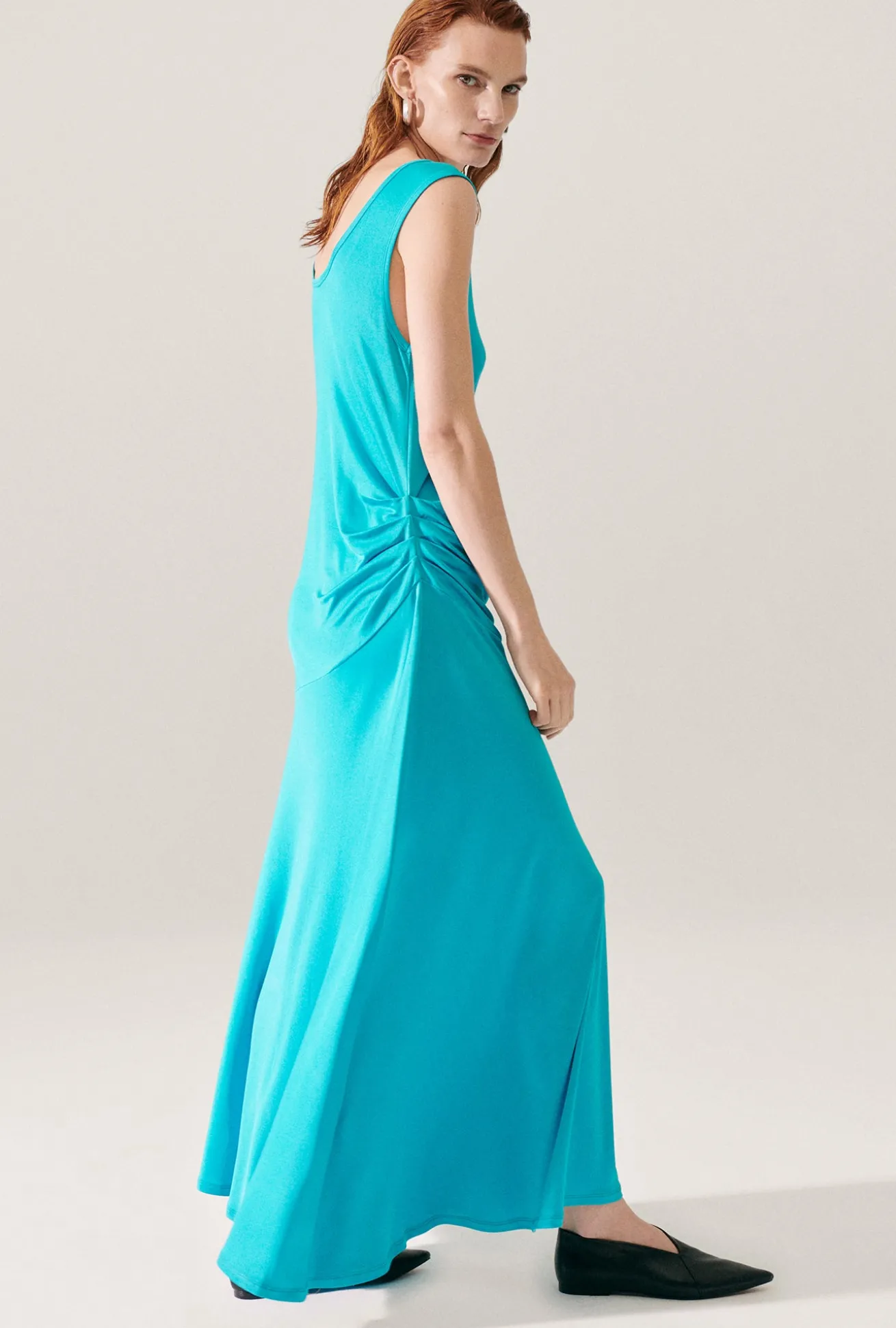 JERSEY SLEEVELESS DRESS OXYGEN
