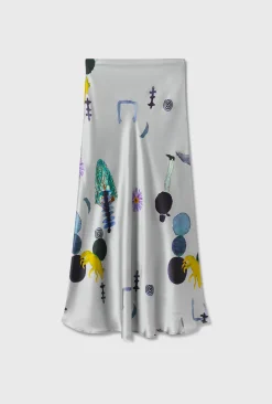 LONG BIAS CUT SKIRT PROTECTION