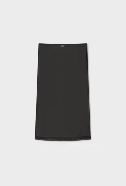MESH SKIRT BLACK