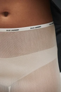 MESH SKIRT HAZELNUT