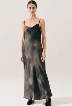 MIA DRESS SMOKE