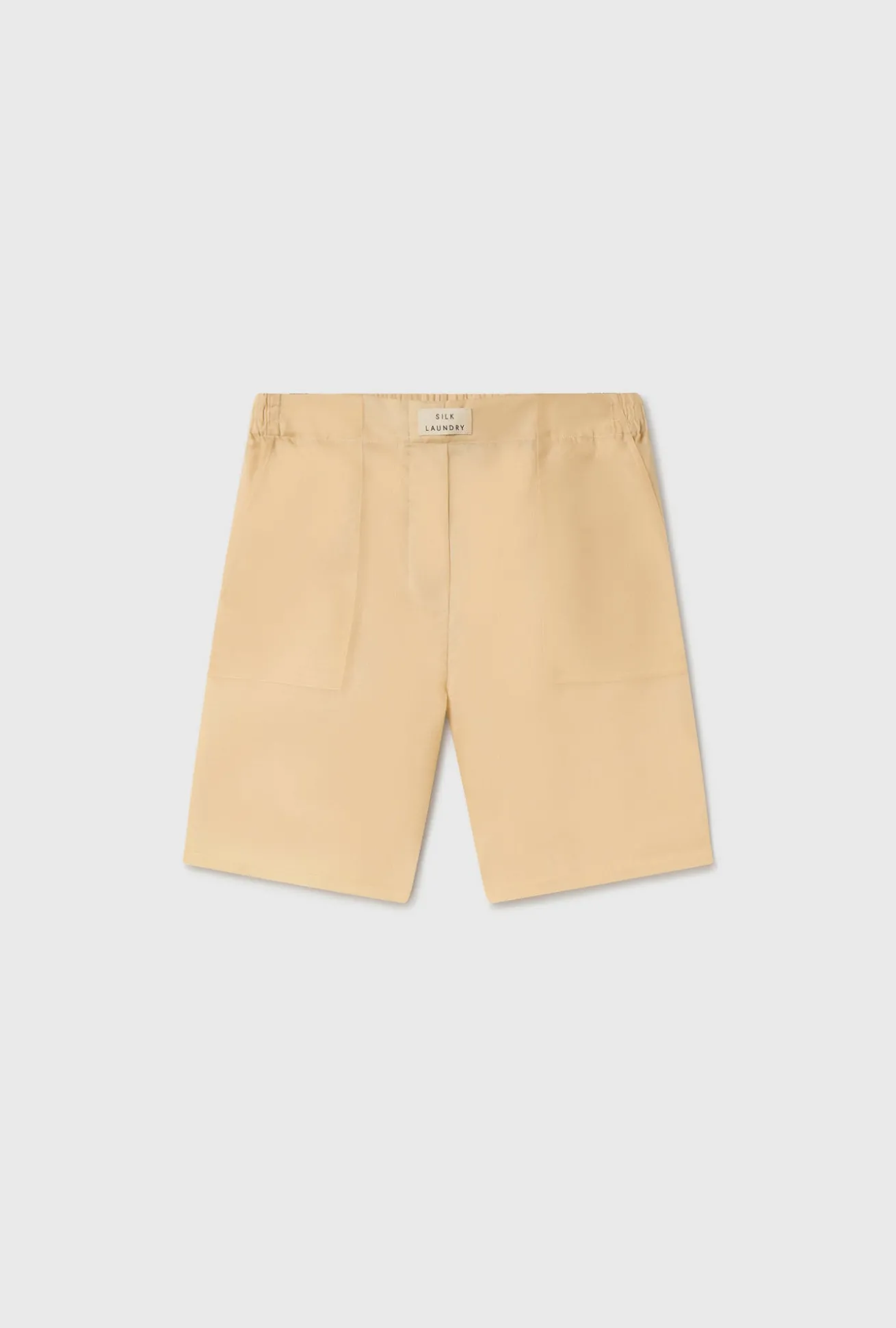 ORGANZA BOXER SHORTS BEIGE