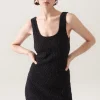 POPCORN MINI DRESS BLACK