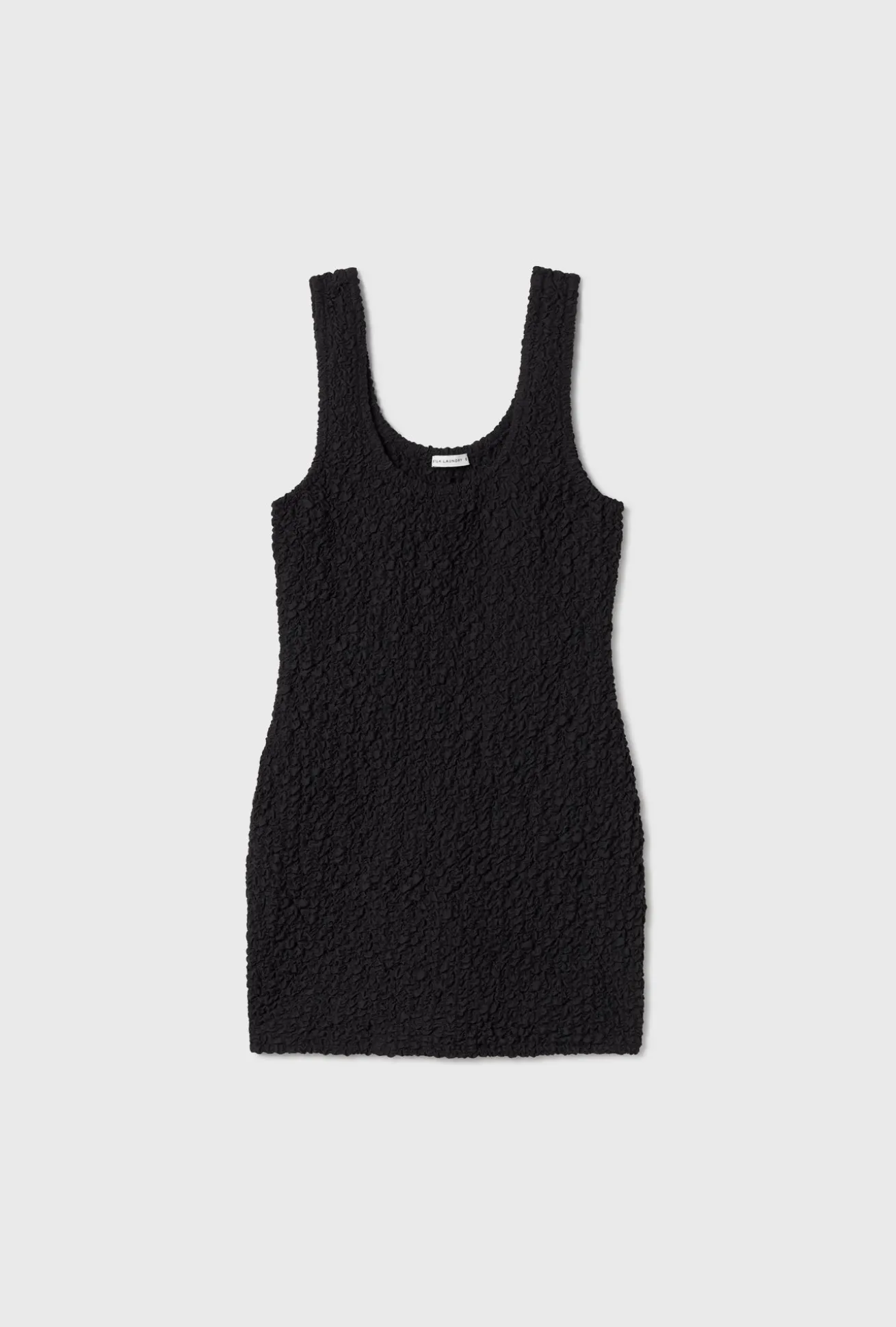 POPCORN MINI DRESS BLACK