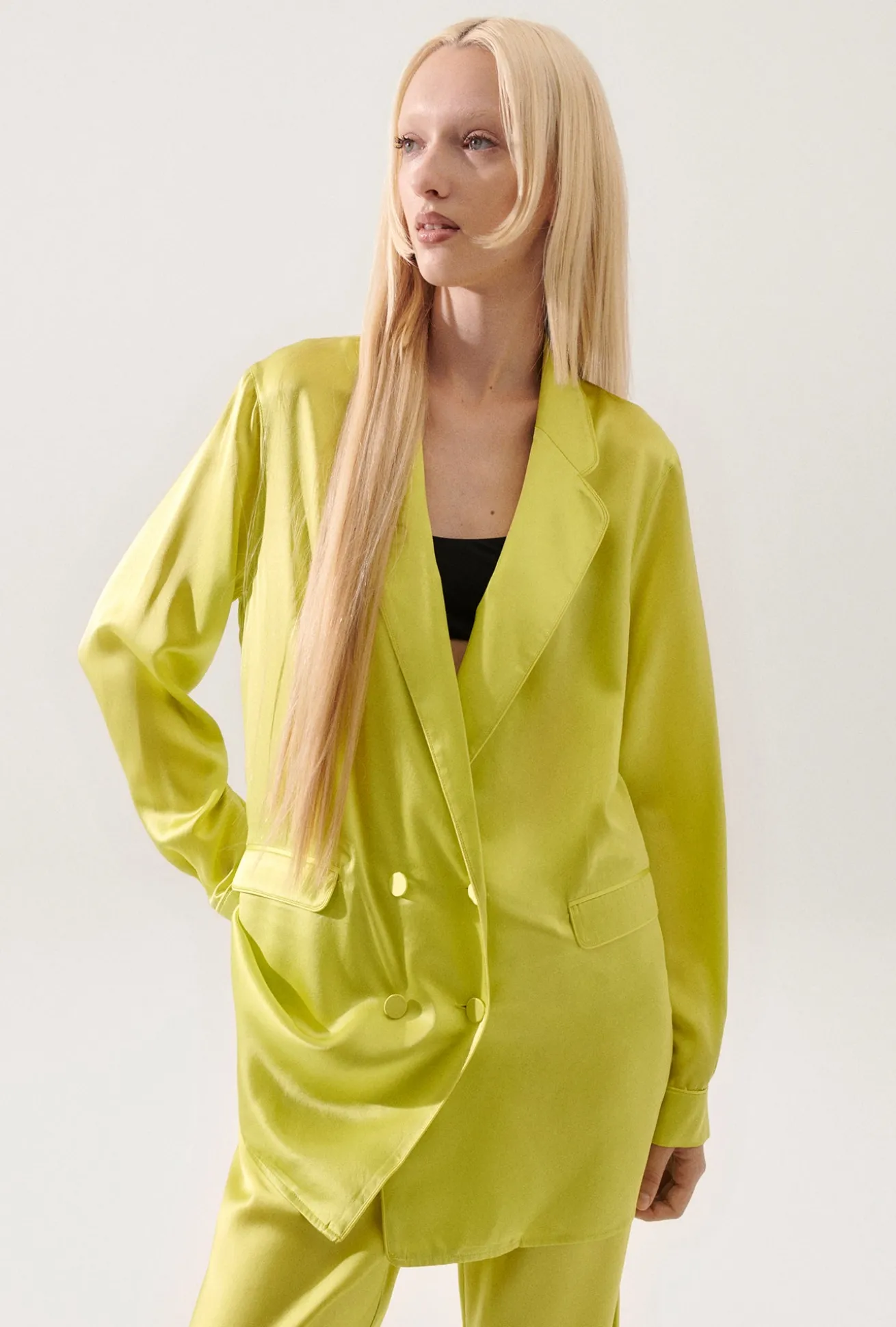 RELAXED BLAZER ABSINTHE