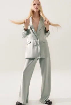 RELAXED BLAZER ALABASTER