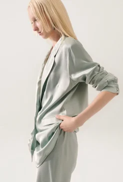 RELAXED BLAZER ALABASTER