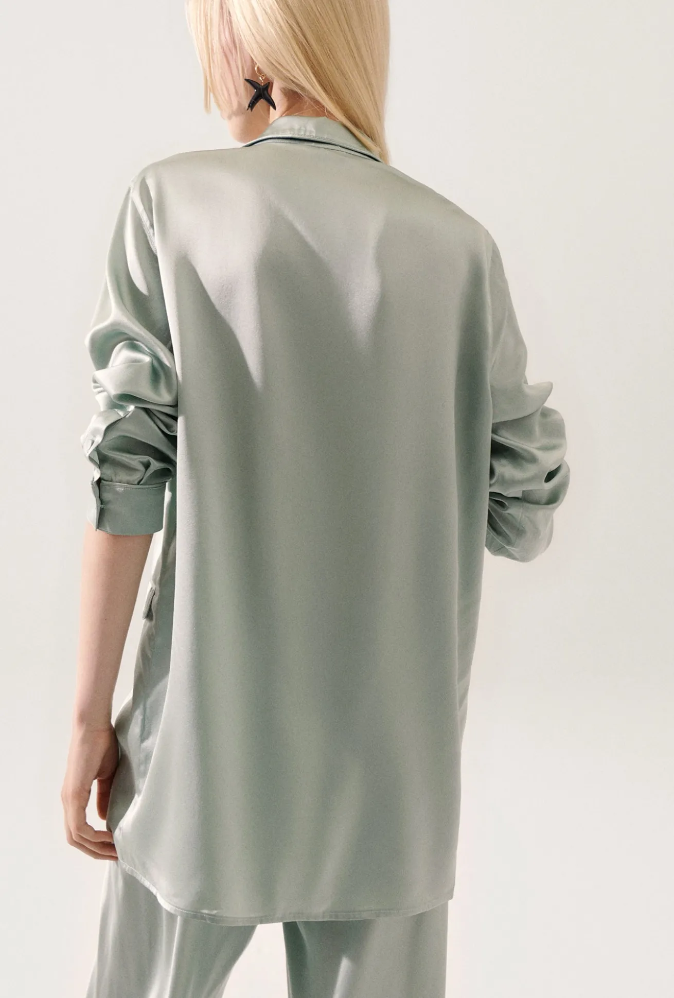 RELAXED BLAZER ALABASTER