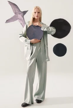 RELAXED BLAZER ALABASTER
