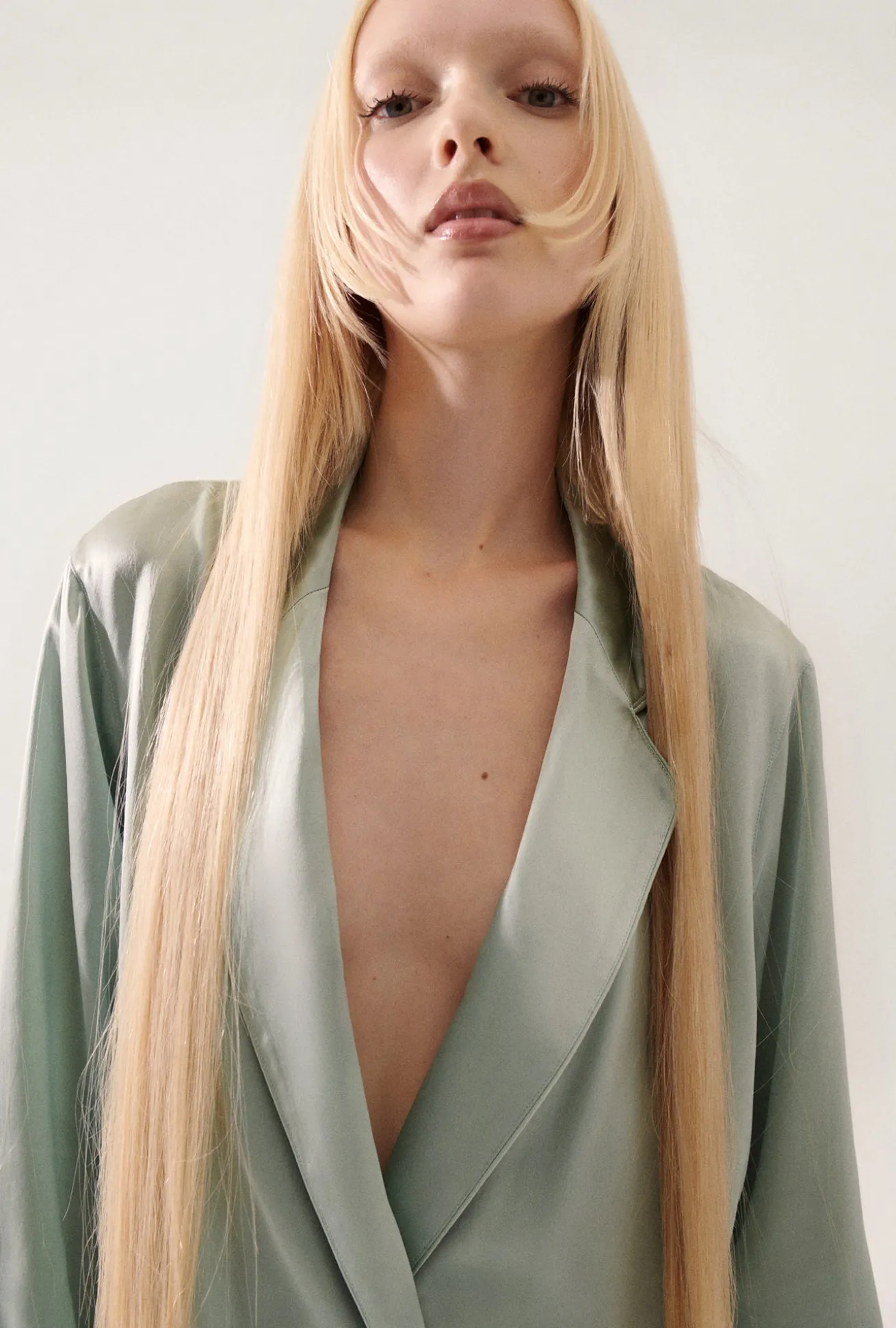 RELAXED BLAZER ALABASTER