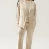 RELAXED BLAZER HAZELNUT