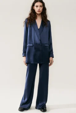 RELAXED BLAZER MIDNIGHT