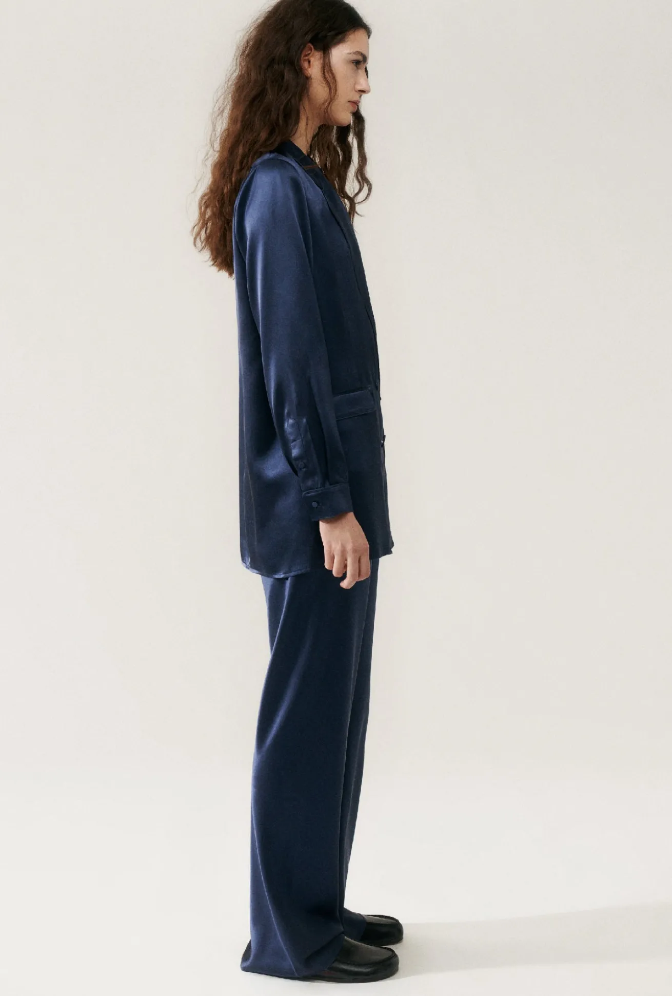 RELAXED BLAZER MIDNIGHT