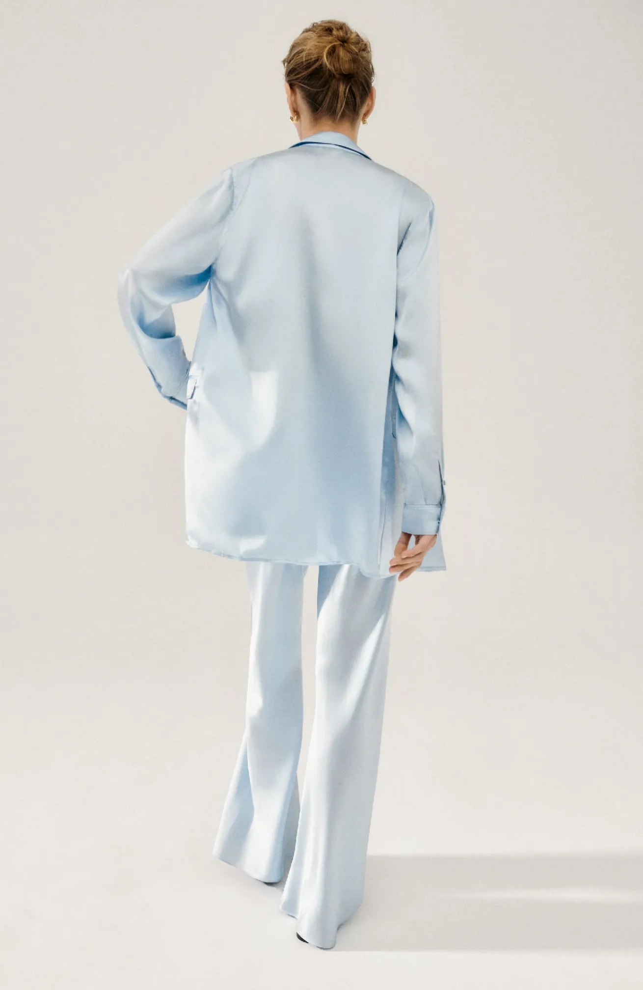 RELAXED BLAZER SKY