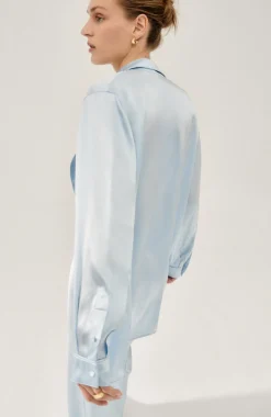 RELAXED BLAZER SKY